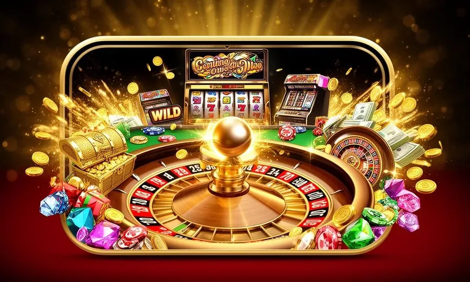 Mobile casino lobby